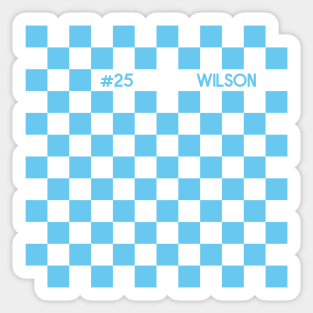 Stefan Wilson Racing Flag Sticker